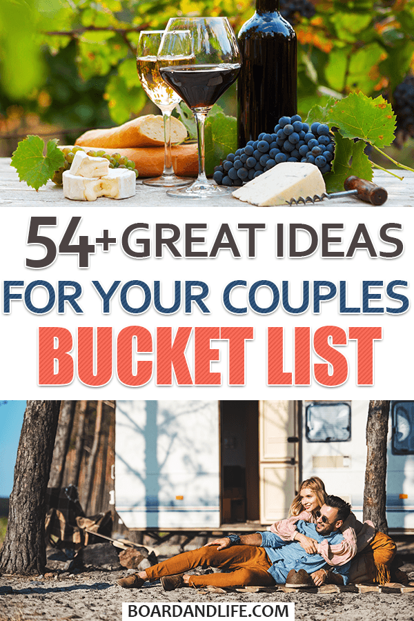 Couples Bucket List Ideas