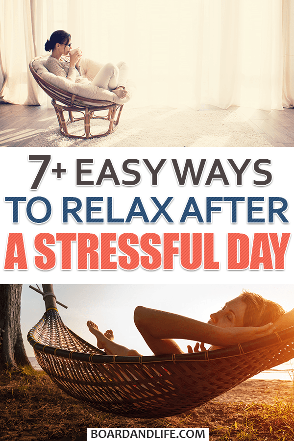 Easy ways to relax after a stressful day