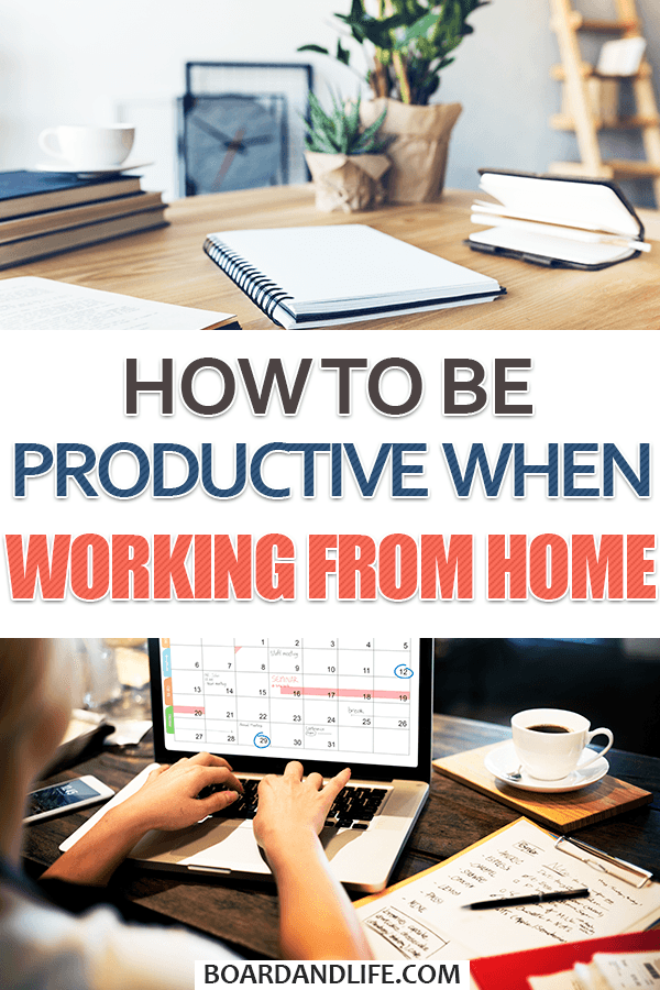 How to be productive when working from home