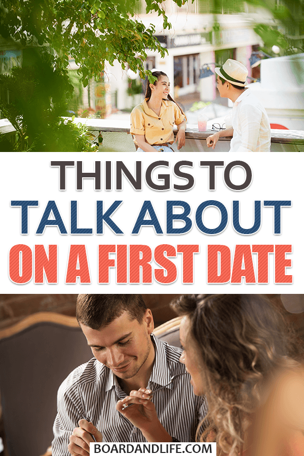 What to talk about on a first date