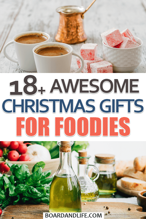 Awesome Christmas Gifts For Foodies Pin
