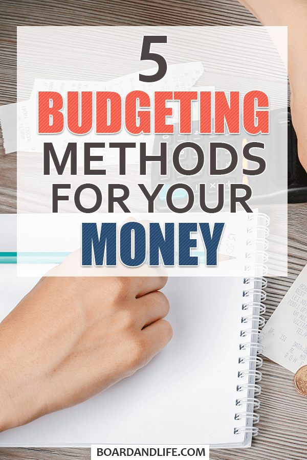 Five budgeting methods pin