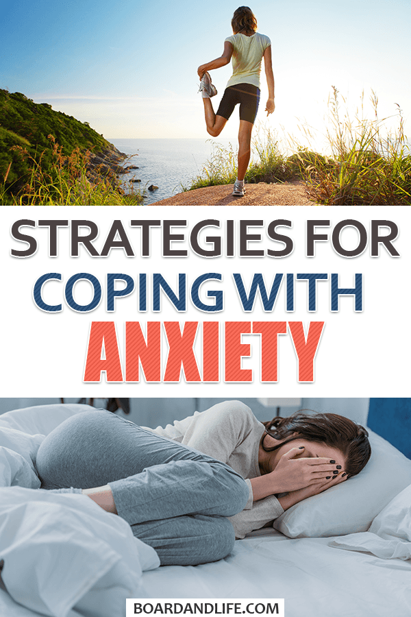 Coping strategies for anxiety to use on a daily basis pin