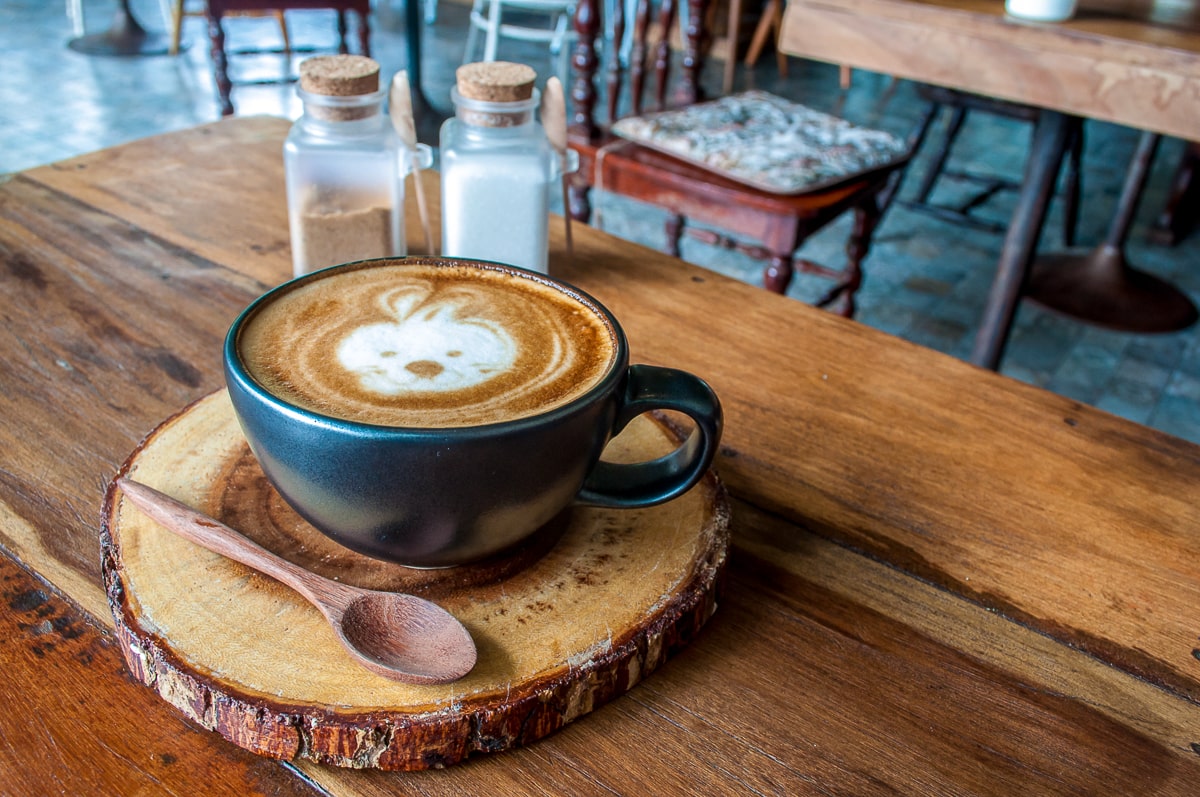 coffee mug on wooden table in cafe coffee brewing methods